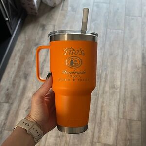 Handmade Vodka Orange Tumbler